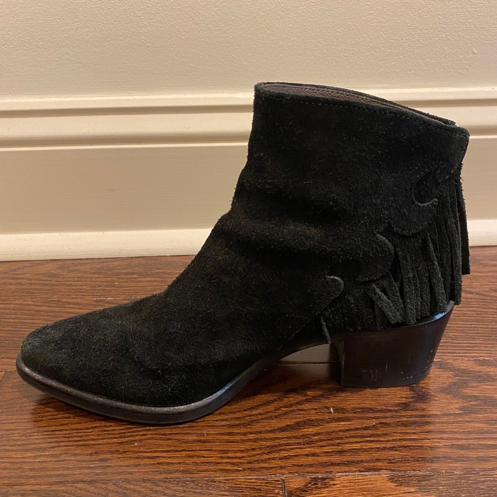 NOW Vero Cuoio Cowgirl Fringe Bootie